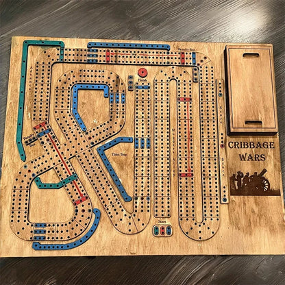 🔥LAST DAY 49% OFF - Cribbage War Game(Large Size 12 Inch)