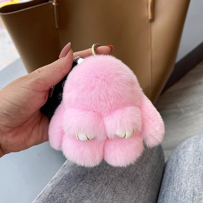 🔥Last Day 50% 0FF - 🐇Handmade Soft Bunny PomPom Charms(Boxed Edition)
