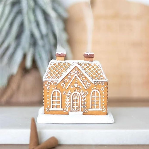 🔥HOT SALE 49% OFF🔥Gingerbread House & Christmas House Incense Cone Burner