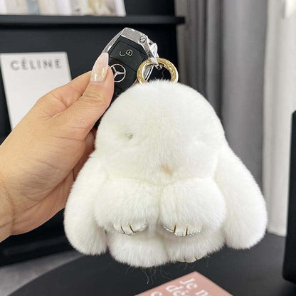 🔥Last Day 50% 0FF - 🐇Handmade Soft Bunny PomPom Charms(Boxed Edition)