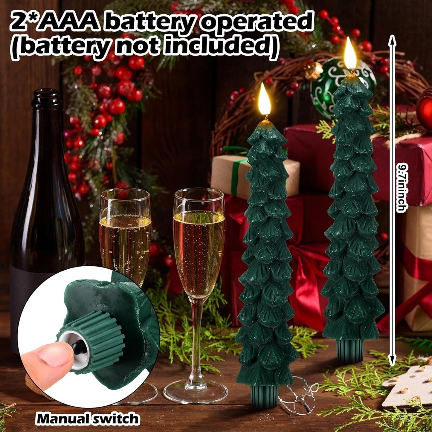 🎁🎄Christmas tree LED candles - 🔥Buy More Save More🔥