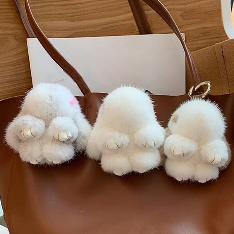 🔥Last Day 50% 0FF - 🐇Handmade Soft Bunny PomPom Charms(Boxed Edition)