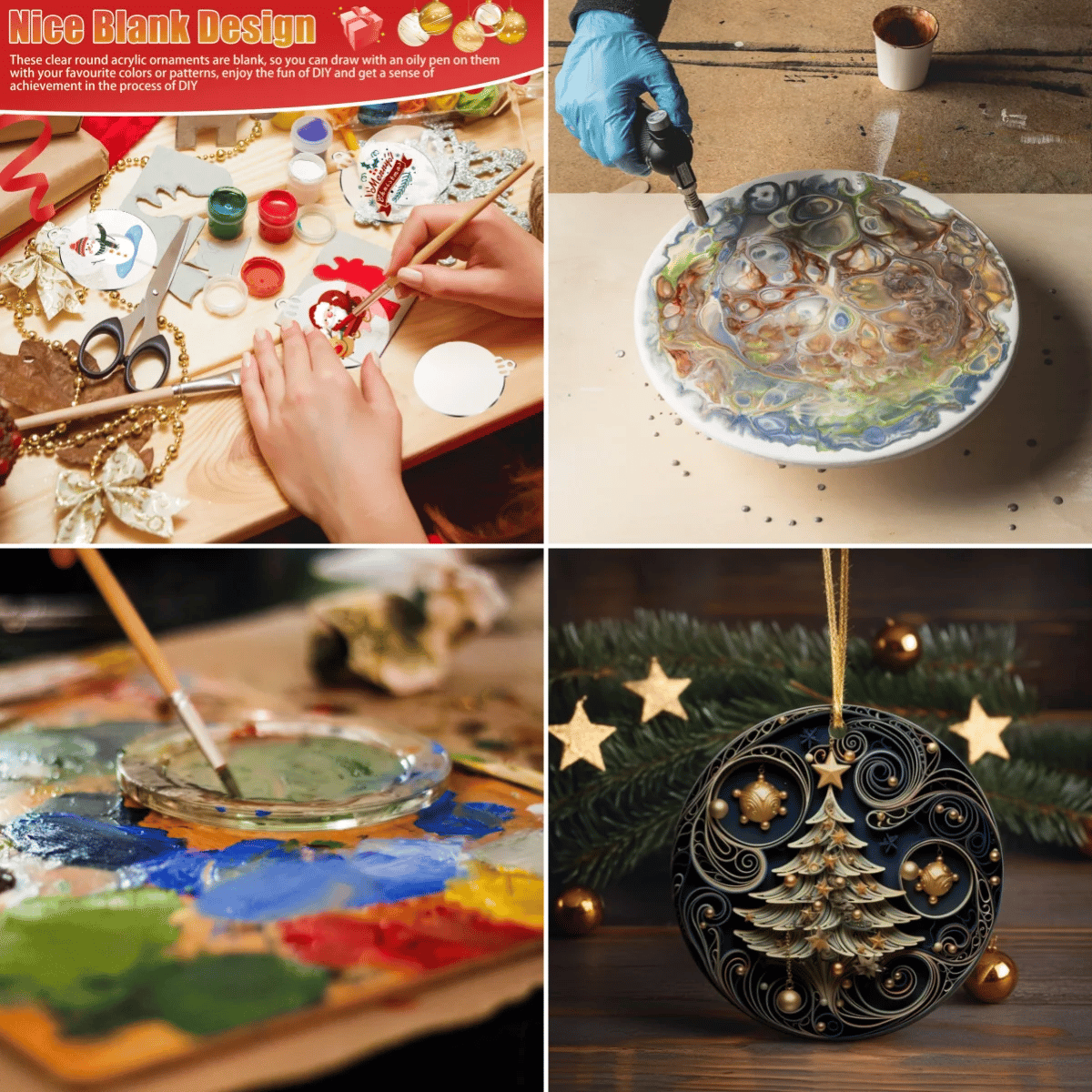 🔥LAST DAY 49% OFF- ✨3D Quilling Christmas Ornaments