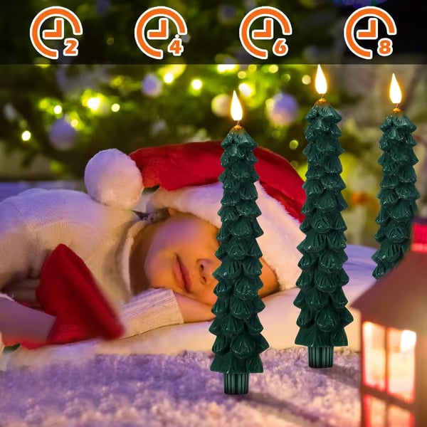🎁🎄Christmas tree LED candles - 🔥Buy More Save More🔥