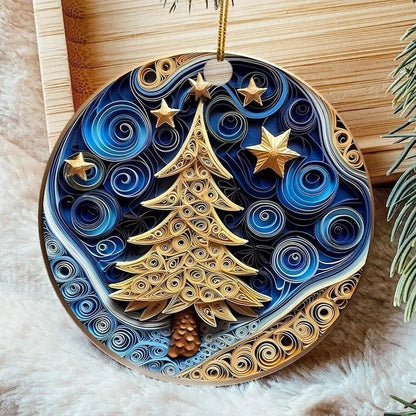 🔥LAST DAY 49% OFF- ✨3D Quilling Christmas Ornaments