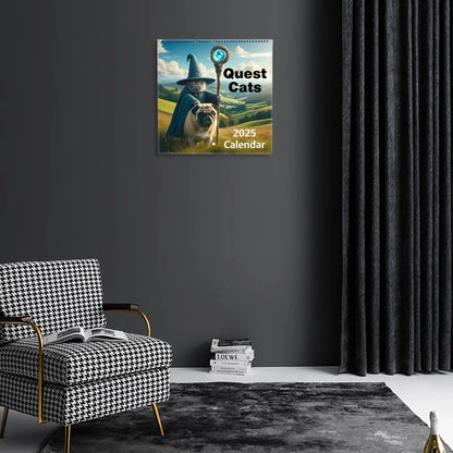 🐱Weird Medieval Quest Cats Calendar 2025📅