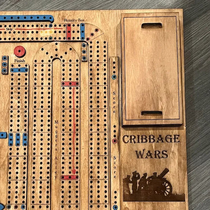 🔥LAST DAY 49% OFF - Cribbage War Game(Large Size 12 Inch)