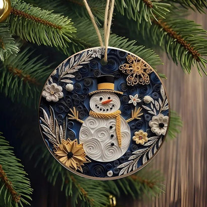 🔥LAST DAY 49% OFF- ✨3D Quilling Christmas Ornaments